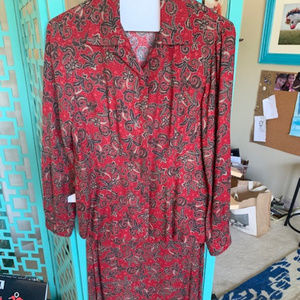 Vintage Sag Harbor Skirt Set